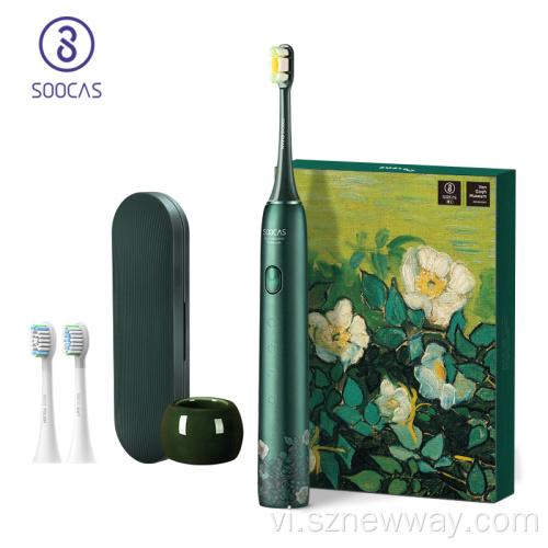 Bàn chải đánh răng điện Soocas van Gogh X3U